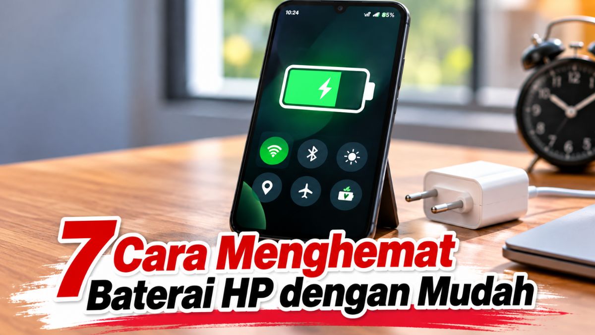 7 Cara Menghemat Baterai HP dengan Mudah