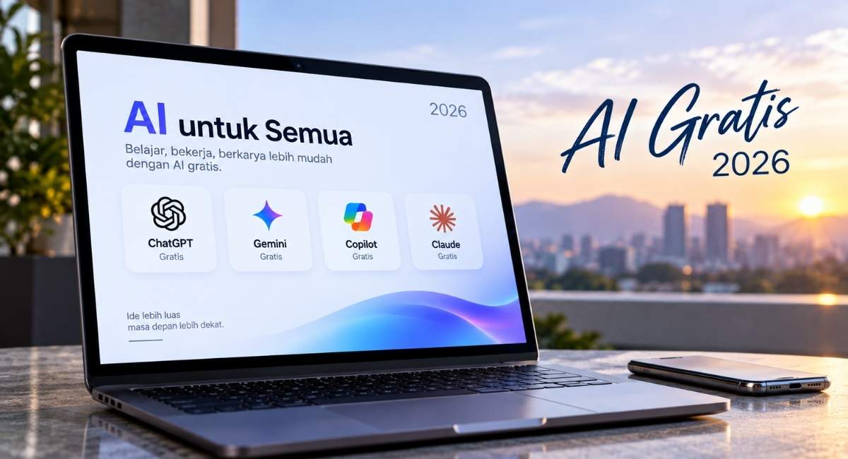 AI Gratis 2026 Daftar Layanan AI yang Bisa Dipakai Tanpa Berlangganan