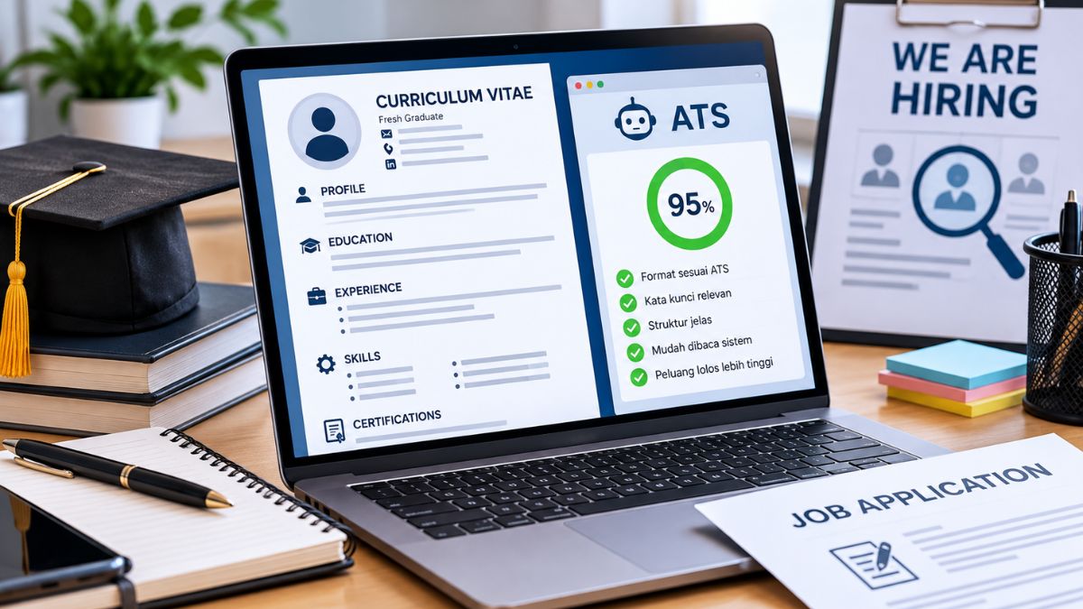 Cara Membuat CV ATS Friendly untuk Fresh Graduate agar Lolos Seleksi Rekrutmen Kerja
