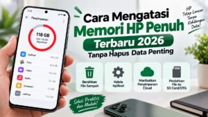 Cara Mengatasi Memori HP Penuh Terbaru 2026 Tanpa Hapus Data Penting