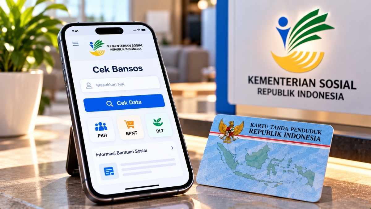 Cek Bansos 600 Ribu Tahap 3 2026 Lewat HP, Cukup Masukkan NIK KTP