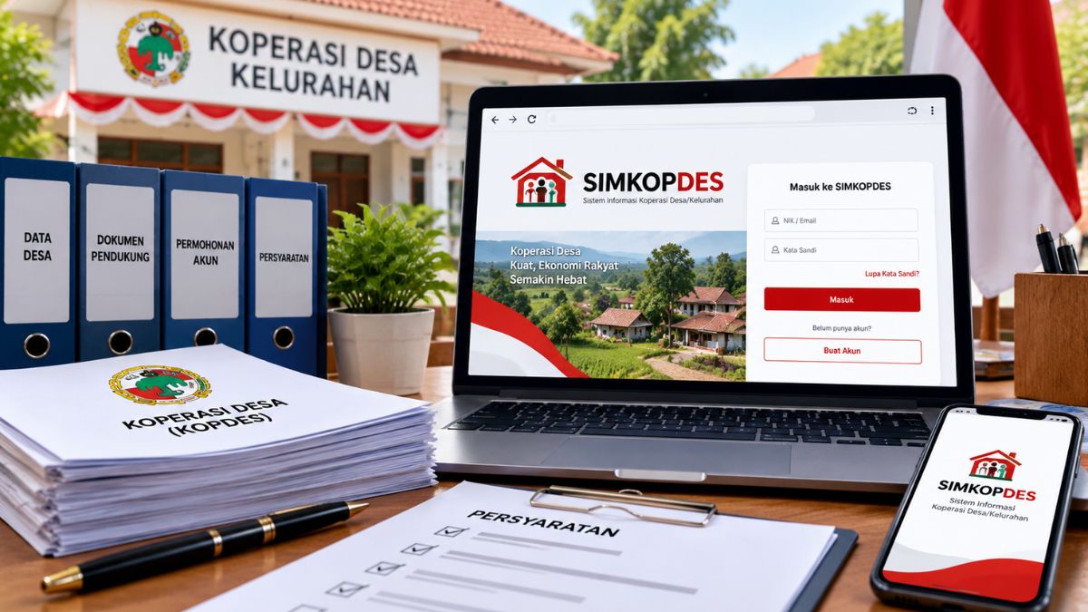 Daftar SIMKOPDES 2026: Cek Syarat, Data yang Dibutuhkan dan Cara Membuat Akun Resmi