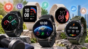 5 Smartwatch Layar AMOLED Terbaik dengan Fitur Kesehatan dan Olahraga Modern