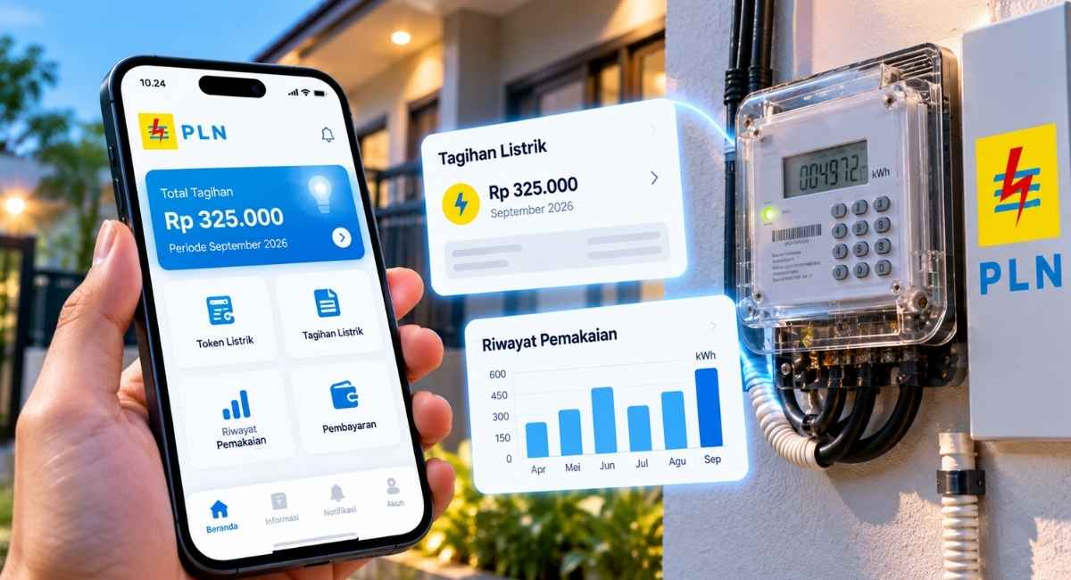 Cara Cek Tagihan Listrik PLN dan Riwayat Pemakaian Setiap Bulan