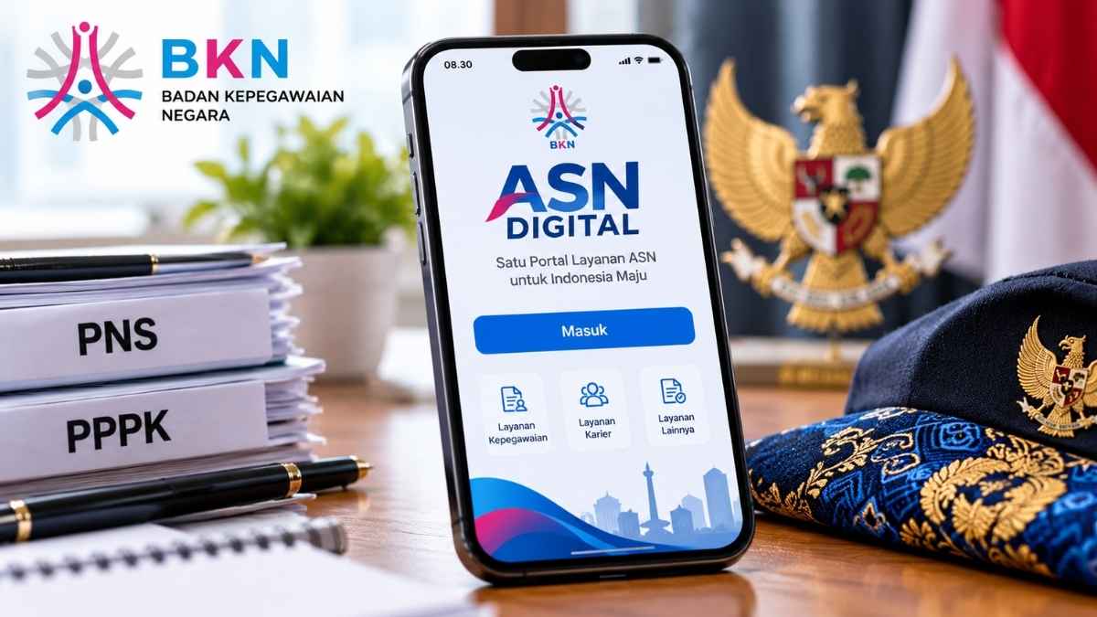 Cara Daftar ASN Digital BKN 2026 Online untuk PNS dan PPPK