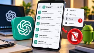 Cara Mengatasi ChatGPT Tidak Bisa Hapus Obrolan di HP Android dengan Mudah