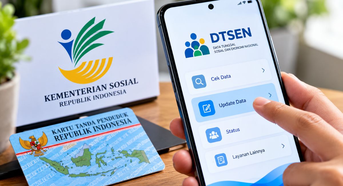 Cara Update Data Desil DTSEN 2026 Lewat HP dan Kanal Resmi