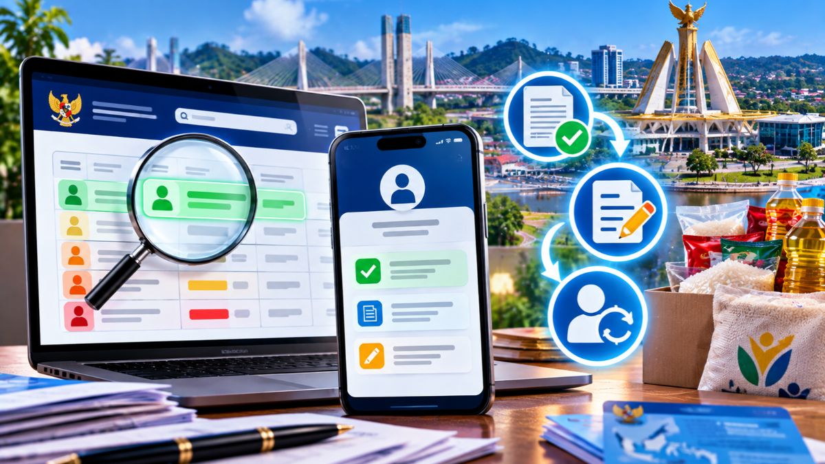 Cek Desil Samarinda 2026 Online, Ini Cara Melihat Status dan Memperbaiki Data Bansos
