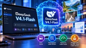 DeepSeek Rilis AI Baru V4.1-Flash dengan Fitur Visual dan Pemrosesan Lebih Efisien