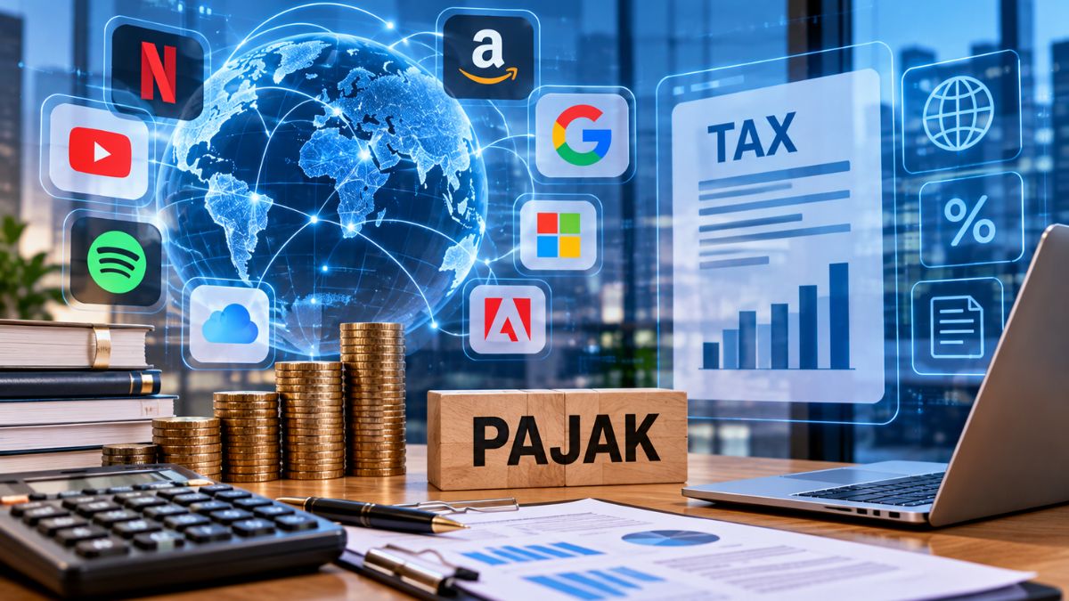 Pajak Transaksi Digital Luar Negeri Resmi Berlaku, Begini PPN Layanan Digital Asing