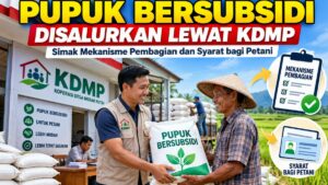 Pupuk Bersubsidi Disalurkan Lewat KDMP, Simak Mekanisme Pembagian dan Syarat bagi Petani