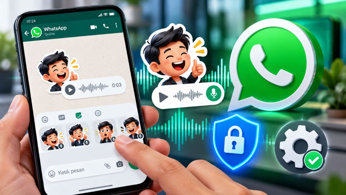 Stiker Bersuara WhatsApp Masih Dikembangkan, Ini Fitur, Keamanan, dan Status Rilis Terbarunya