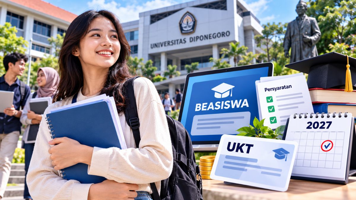 Syarat Beasiswa UKT Semester Genap 2027 Mahasiswa Undip, Cek Ketentuan dan Jadwal Terbaru