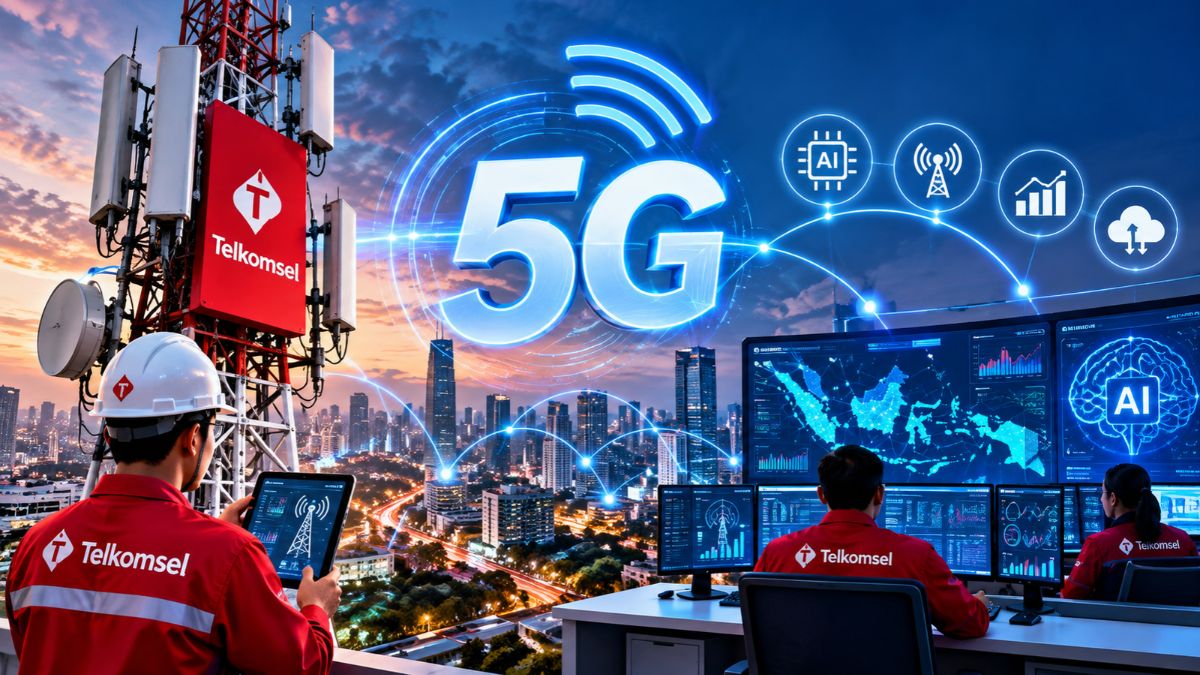 engembangan 5G Telkomsel Berbasis AI Mendorong Pengelolaan Jaringan yang Lebih Cerdas dan Adaptif